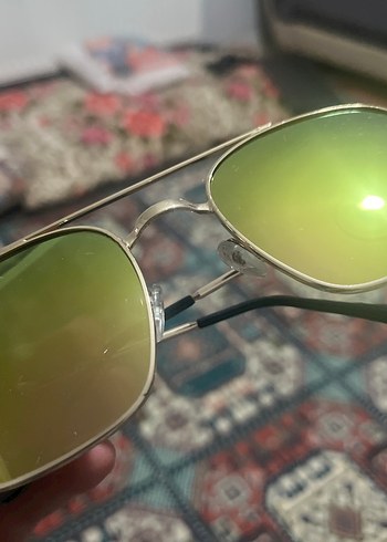 Parlak Çok Renkli Transparan Kadın Güneş Gözlüğü - Görsel 3