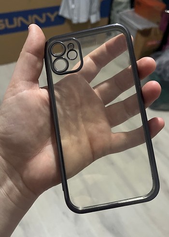 Şeffaf Gri Telefon Kılıfı - Görsel 2