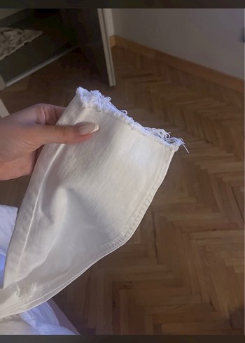 40 Beden beyaz Renk Berskha beyaz kot pantolon