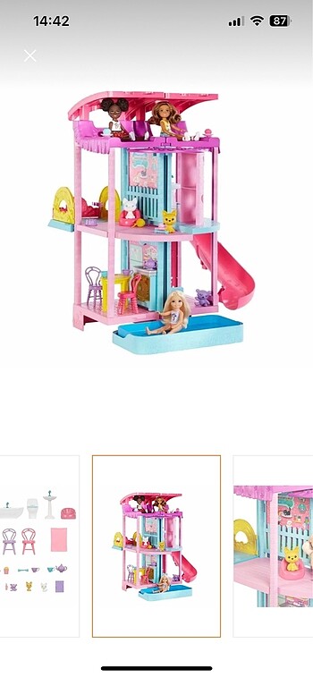 Barbie chelsea evi