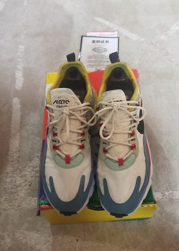 Renkli Tie-Dye Desenli Erkek Spor Ayakkabı - Görsel 4