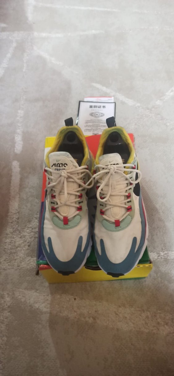 Renkli Tie-Dye Desenli Erkek Spor Ayakkabı - Görsel 4