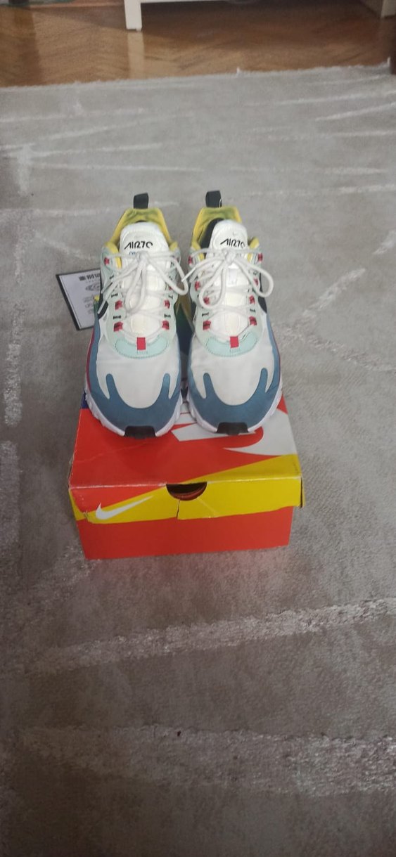 Renkli Tie-Dye Desenli Erkek Spor Ayakkabı - Görsel 5