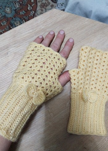 Örgü Kadın Eldiven - Görsel 7