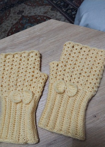 Örgü Kadın Eldiven - Görsel 9