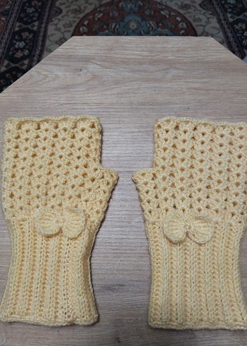 Örgü Kadın Eldiven - Görsel 8