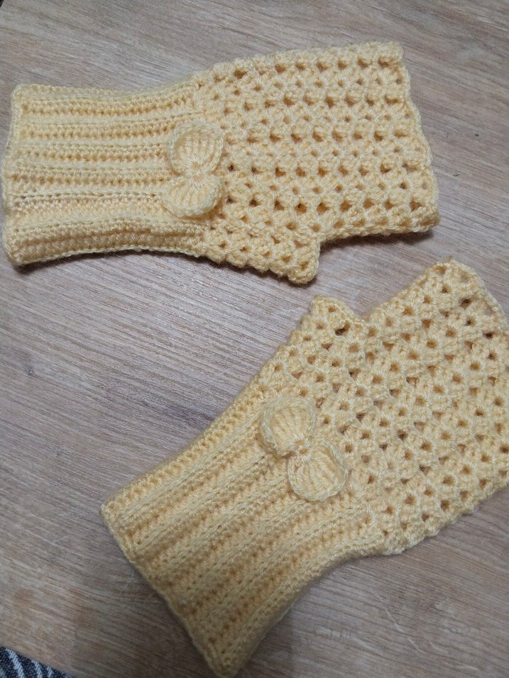 Örgü Kadın Eldiven - Görsel 2