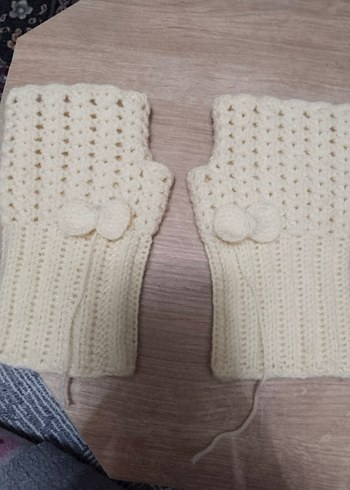 Örgü Bohem Kadın Eldiveni - Görsel 8