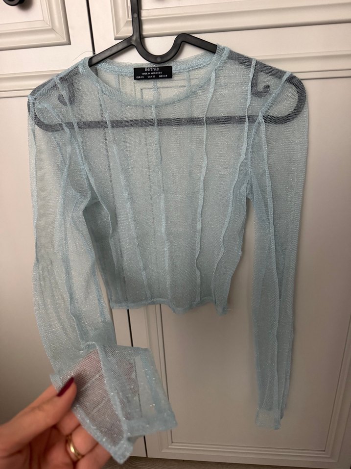 Bershka Tül Bluz — görsel 3/5