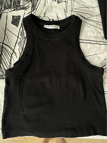 HALTER YAKA CROP