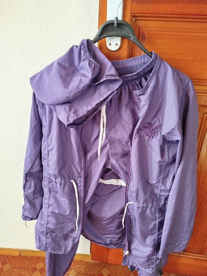 Mor Parlak Midi kadın haşema - Görsel 2