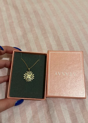 Atasay Mini Zincirli Altın Kolye - Görsel 3