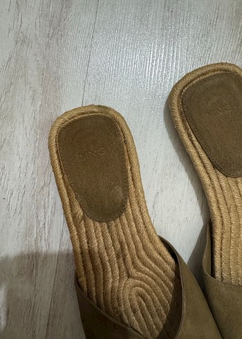 Mango hasır Kadın Terlik - Görsel 5