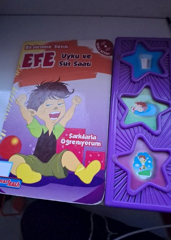 Efe Uyku ve Süt Saati Şarkılı Çocuk Kitabı