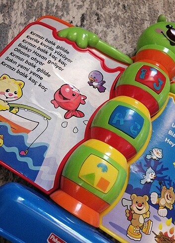Fisher price eğitici tırtıl 
