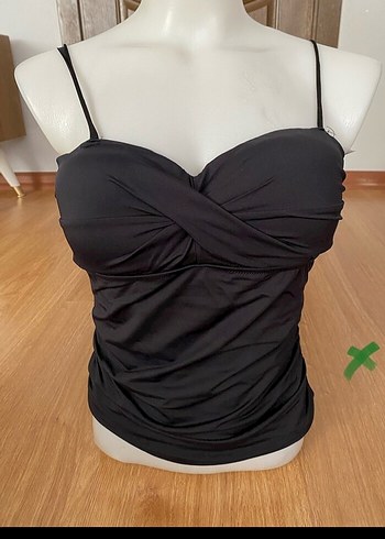 38 Beden mavi Renk mayo 2 ad bikini üst 2 ad
