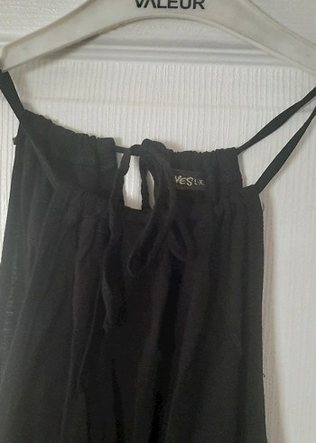 Zara Siyah Drapeli Uzun Kadın Elbise