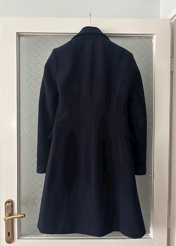 Lacivert Kruvaze Kaban - Görsel 5