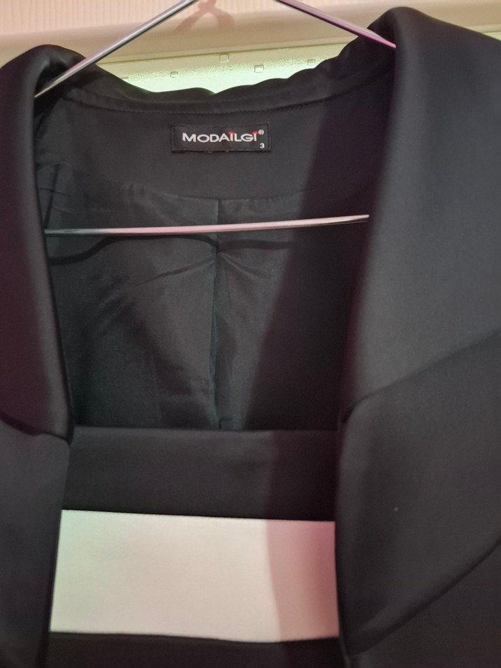 Uzun Siyah Gri Çizgili Drapeli Kalem Elbise - Görsel 3