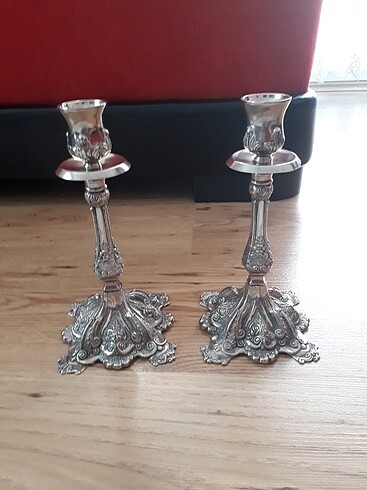 Gümüş şamdan 