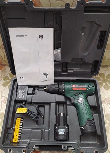Beden Renk DBK CD 1081 Li-2 ŞARJLI VİDALAMA (ÇİFT AKÜLÜ)