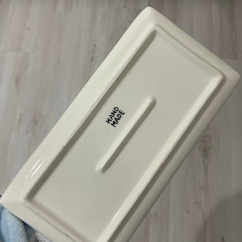 Dikdörtgen Seramik Servis Tabağı - Görsel 2