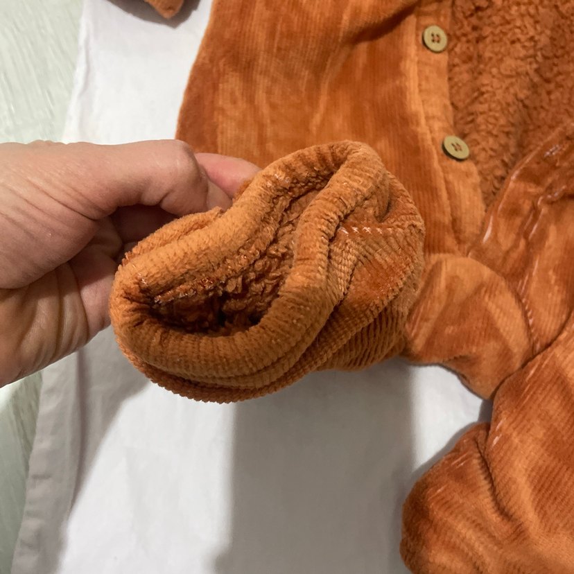 Kadife Bebek Tulumu - Görsel 4