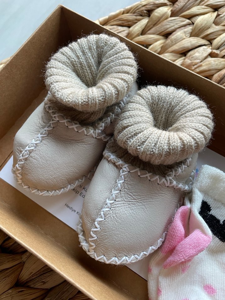 Sarebaby Organik Bebek Patik Seti 0-6 ay - Görsel 3