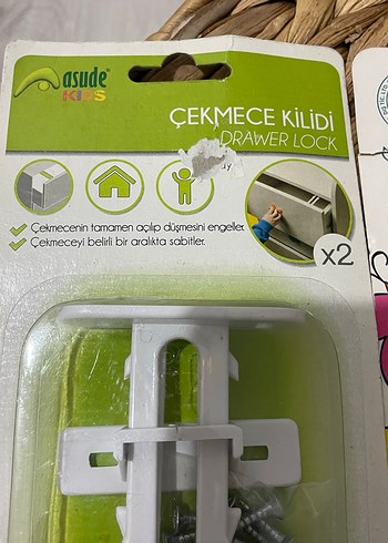 Çekmece Kilidi - Bebek Güvenliği için - Görsel 3
