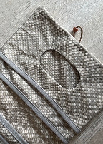 Gri Desenli Bebek Çantası - Görsel 3