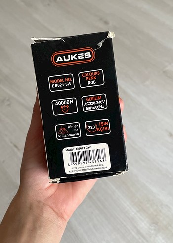 Renkli RGB LED Gece Lambası - Görsel 2