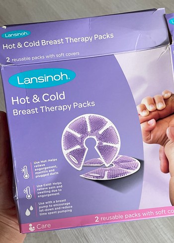 Lansinoh Sıcak & Soğuk Göğüs Terapisi Paketleri