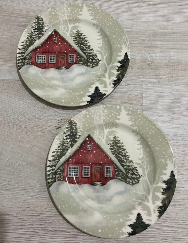 Chakra 2li porselen pasta tabağı - Görsel 2