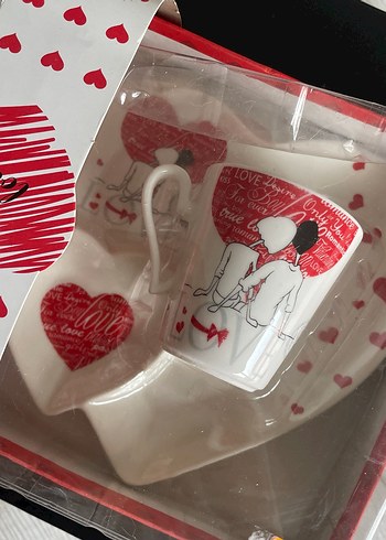 Sevgililer günü fincan takımı - Görsel 3