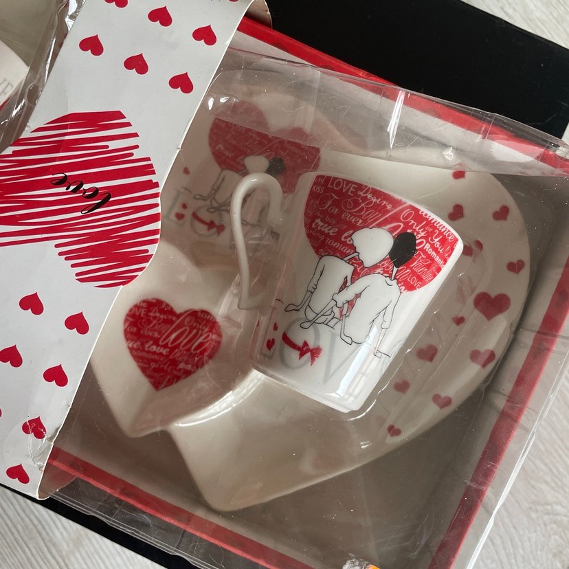 Sevgililer günü fincan takımı - Görsel 3