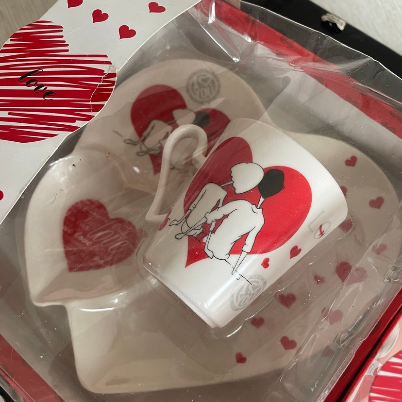 Sevgililer günü fincan takımı - Görsel 2