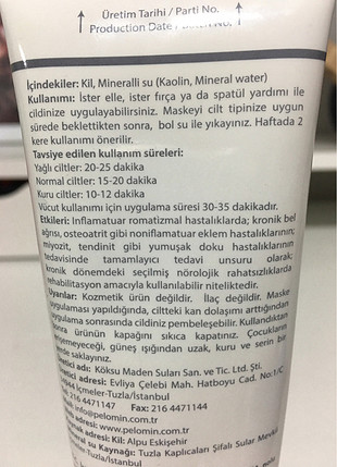 Doğal Kil Maskesi