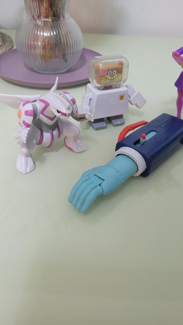 Renkli Mor Aksiyon Figürleri Seti - Görsel 2