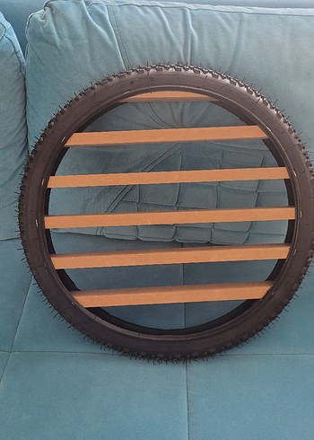 Bej Renkli Çocuk Rafı, Koyu Çerçeve - Görsel 3