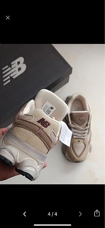 38 Beden New Balance 9060 kadın spor ayakkabı