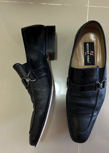 Nevzat Onay Siyah Tokalı Klasik Deri  Erkek Ayakkabı - Görsel 2
