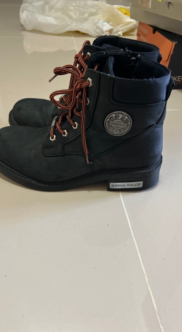 Siyah Antrasit Erkek Bot - Görsel 3