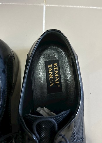 Siyah Yılan Desenli Erkek Klasik Ayakkabı - Görsel 2