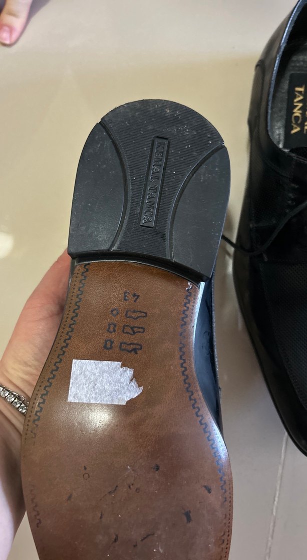 Siyah Yılan Desenli Erkek Klasik Ayakkabı - Görsel 4