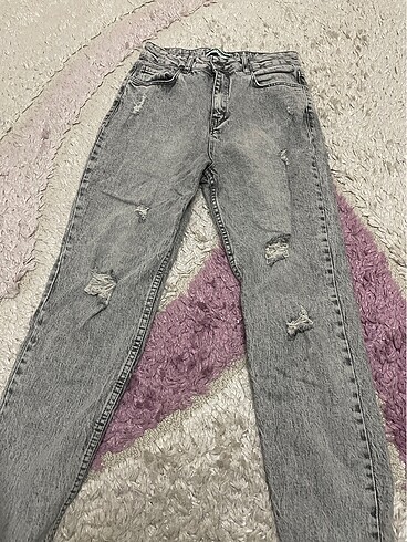 38 Beden gri Renk Jean pantolon