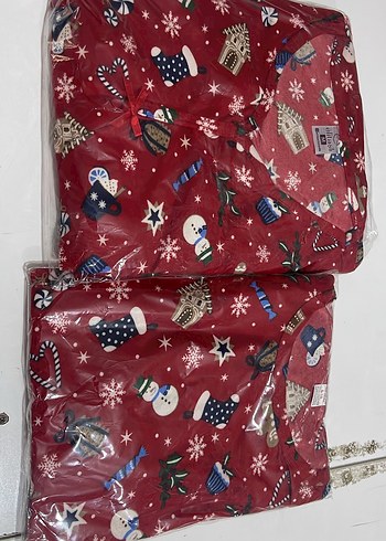 Süet pijama takımı analı kızlı - Görsel 2