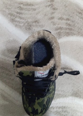 Kahverengi Kamuflaj Desenli Erkek Çocuk Bot - Görsel 4