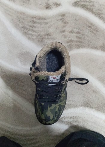 Kahverengi Kamuflaj Desenli Erkek Çocuk Bot - Görsel 3