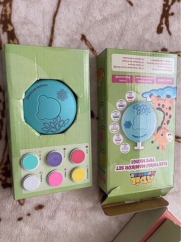 Elektrikli manikürlü set - Görsel 2