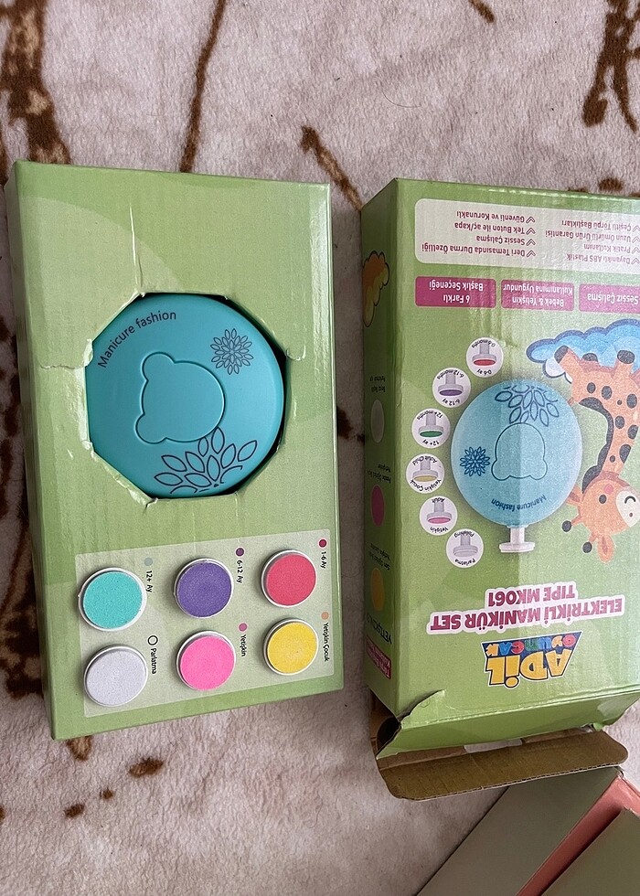 Elektrikli manikürlü set - Görsel 2